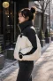 เช่าเสื้อกันหนาว รุ่น Arctic Contrast Hooded Puffer Jacket WINTERCLOTHFA0122