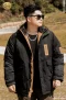 เช่าเสื้อกันหนาว รุ่น Plus Size Hooded Padded Parka Jacket WINTERCLOTHFA0115