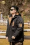 เช่าเสื้อกันหนาว รุ่น Plus Size Hooded Padded Parka Jacket WINTERCLOTHFA0115