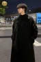 เช่าเสื้อกันหนาว รุ่น Japanese Style Wool Coat for Men,Winter Thickened Oversized Long Coat WINTERCLOTHFA0160 WINTERCLOTHFA0161