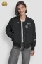 เช่าเสื้อกันหนาว รุ่น Black Logo Patch Bomber Jacket WINTERCLOTHFA0298