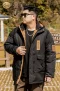 เช่าเสื้อกันหนาว รุ่น Plus Size Hooded Padded Parka Jacket WINTERCLOTHFA0115