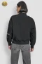 เช่าเสื้อกันหนาว รุ่น Black Logo Patch Bomber Jacket WINTERCLOTHFA0298