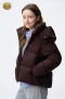 เช่าเสื้อกันหนาว รุ่น Brown Hooded Puffer Jacket WINTERCLOTHFA0289