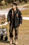 เช่าเสื้อกันหนาว รุ่น Plus Size Hooded Padded Parka Jacket WINTERCLOTHFA0115