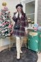 เช่าเสื้อโค้ทผู้หญิง รุ่น  Purple Rich Rose Plaid Double Breaseted	902GCL084FAMXS1