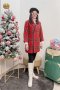 เช่าเสื้อโค้ทผู้หญิง  รุ่น Christmas Party Double Breasted Coat	2107GCL1117FAMX1