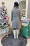 เช่าเสื้อโค้ทผู้หญิง  รุ่น Lilac Gray Single Breasted Coat	2107GCL1259FABR1