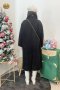 เช่าเสื้อโค้ทผู้หญิง รุ่น  Harry Potter Anthracite Black Single Breasted Coat	2107GCL1332FABK1