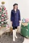 เช่าเสื้อกันหนาว รุ่น  Pageant Blue Double Breasted Coat	2110GCL1725FANA1