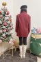 เช่าเสื้อโค้ทผู้หญิง  รุ่น  Sun Kissed Coral Double Breasted Coat	2101GCL917FARE1