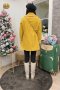 เช่าเสื้อโค้ทผู้หญิง  รุ่น Daisy Yellow Chain Single Breasted Coat	2101GCL927FAYE1