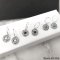 POPULAR BALINESE CHARM EARRINGS WITH HOOPS 12 MM. SILVER 925