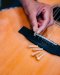 Camel Bridge Pins Guitar Standard บริดพินกีตาร์กระดูกอูฐ (no dot inlay)