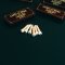 Camel Bridge Pins Guitar Custom บริดพินกีตาร์กระดูกอูฐ Abalone Dot Inlay
