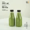 ขวดพลาสติก PET ทรงเหลี่ยม 250 ml [150 ใบ พร้อมฝา]