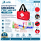 ชุดกระเป๋าปฐมพยาบาลDRESSING FIRST AID KIT 17 รายการ