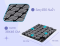เบาะลม ป้องกันแผลกดทับ Anti Bedsore Seat Cushion Wheelchair Cushion
