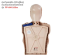 หุ่นจำลอง CPR ผู้ใหญ่ แบบมีมอนิเตอร์ รุ่น PP-AM-100M