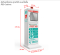 ตู้ AED พร้อมสัญญาณเตือน HeartPlus ResQ รุ่น NT-381.C (แบบตั้งพื้น)