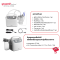 เครื่องดูดเสมหะ Yuwell รุ่น 7E-G1 (มีแบตเตอรี่พกพาได้)