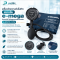 เครื่องวัดความดันแบบเข็ม Riester รุ่น e-mega Aneroid Sphygmomanometer (R1375) สีดำ