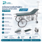 รถเข็นเปลหามเคลื่อนย้ายผู้ป่วยสแตนเลส (Stretcher) ล้อใหญ่ PP038(A)