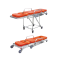 เตียงเข็นฉุกเฉิน ปรับนั่งได้ สีส้ม Stretcher  รุ่น YJK-E-3