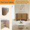 Flute Curve Cabinet