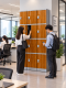 Smart ABS Plastic Locker เปิดด้วยระบบคีย์การ์ด