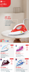 Steam Iron AP-I361M