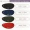 ชาร์ตสีหนังเทียม 2052 ลายสปริทแมทผิวด้าน สีดำ (2052-1) สีน้ำเงิน สีเขียวขี้ม้า และสีแดงอิฐ สำหรับบุเฟอร์นิเจอร์