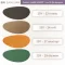 สีหนังเทียม PVC รหัส 2511 นูบัค ศรีสงวน 4 สี เทาอ่อน กากี แคนตาลูป เขียวหยก