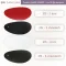 ชาร์ตสีหนังเทียม 315 โทนสีวินเทจคลาสสิก สีแดง (315-1) สีดำหลังดำ (315-2) สีขาว (315-3) และสีน้ำตาลหลังดำ (315-6)
