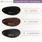 ชาร์ตสีหนังเทียม 316 ลายคลาสสิกวินเทจ สีดำหลังดำ (316-1) สีแทนหลังดำ (316-2) และสีน้ำตาลแก่หลังดำ (316-4)