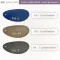 ตัวอย่างสีหนัง PVC หนา 1.0 mm รหัส 316 เฉดสีเอิร์ธโทน สีน้ำทะเลหลังดำ (316-5) สีกากีหลังดำ (316-A6) และสีมะน็อก/สีมะกอกหลังดำ (316-7)