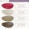 ชาร์ตสีหนังเทียม 392 ผิวลายแฮร์เซลทนทาน สีแดง สีครีม สีกากี และสีกาแฟ สำหรับบุเก้าอี้สำนักงาน