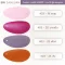 ชาร์ตสีหนังเทียม 403 ลายเล็กละเอียด โทนสีแฟชั่น สีชมพู (403-19) สีบานเย็น (403-20) สีเผือก (403-22) และสีส้ม (403-24)