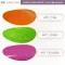 สีหนังเทียม PVC รหัส 407 เปียกยับ ศรีสงวน 3 สี ส้ม เขียว บานเย็น