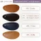 ตัวอย่างหนัง PVC ลายเกรนละเอียด รหัส 415 สีแทน สีน้ำตาลแก่หลังขาว (415-6) น้ำตาลแก่หลังดำ (415-52) สีกรม และสีส้มโอ