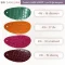 สีหนังเทียม PVC รหัส 416 จระเข้ ศรีสงวน 4 สี เขียวหยก ส้ม บานเย็นแก่ เลือดหมู