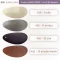 ชาร์ตสีหนังเทียม 426 ผิวทูโทนอมดึงมิติเฉดลึก สีครีม (426-9) สีเทาอ่อน (426-11) สีม่วง (426-12) และสีแทนเข้มหลังดำ (426-13) หลังผ้ายืด