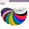 แผ่นตัวอย่างสี Embozz หนังเทียม PVC รหัส 457 ปิรามิด ศรีสงวน 13 สี แบบ fan deck
