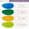 สีหนังเทียม PVC รหัส 457 ปิรามิด ศรีสงวน 4 สี ฟ้า เขียวมะลิ เหลือง เขียวมะนาว