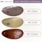 สีหนังเทียม PVC รหัส 463 งูใหญ่ ศรีสงวน 3 สี เผือก กากี แทนแก่