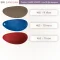 สีหนังเทียม PVC รหัส 465 ศรีสงวน 3 สี เผือก คราม แดง