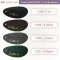 ชาร์ตสีหนังเทียม C325 ลายเล็กรูขน Hair cells สีดำ (C325-1) สีน้ำตาลแก่ (C325-2) สีเทาแก่ (C325-3) และสีเขียวแก่ (C325-5)