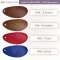 สีหนังเทียม PVC รหัส G46 ศรีสงวน 4 สี แทนแก่ แทนอ่อน แดง ทะเล