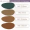 สีหนังเทียม PVC GM2 ศรีสงวน 4 สี เขียวแก่ แทน แทนอ่อน แทนแก่