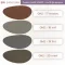 สีหนังเทียม PVC GM2 ศรีสงวน 4 สี ตาลอ่อน กากี โทป กาแฟ
